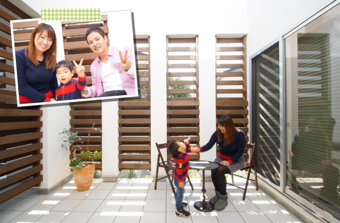 【ムービー】「本当は中庭があったらいいな・・・」と何気なくつぶやいたその一言を叶えてくれました!