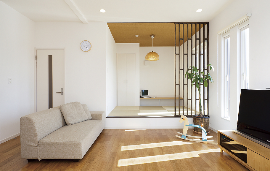 規格住宅「FORME-S」のリビング