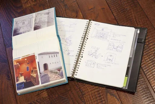 パリ・モンマルトルのカフェ・ギャラリーみたいな家