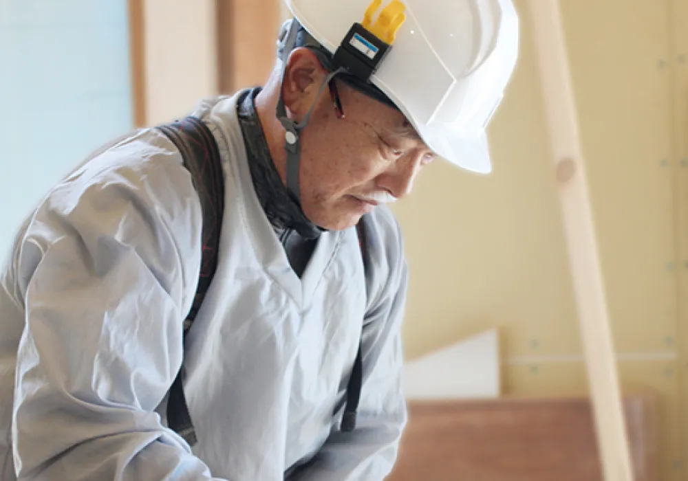 理想の住まいを形にする大工の技術