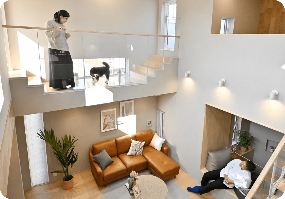 ハスカーサのモデルハウス「朝霞展示場」