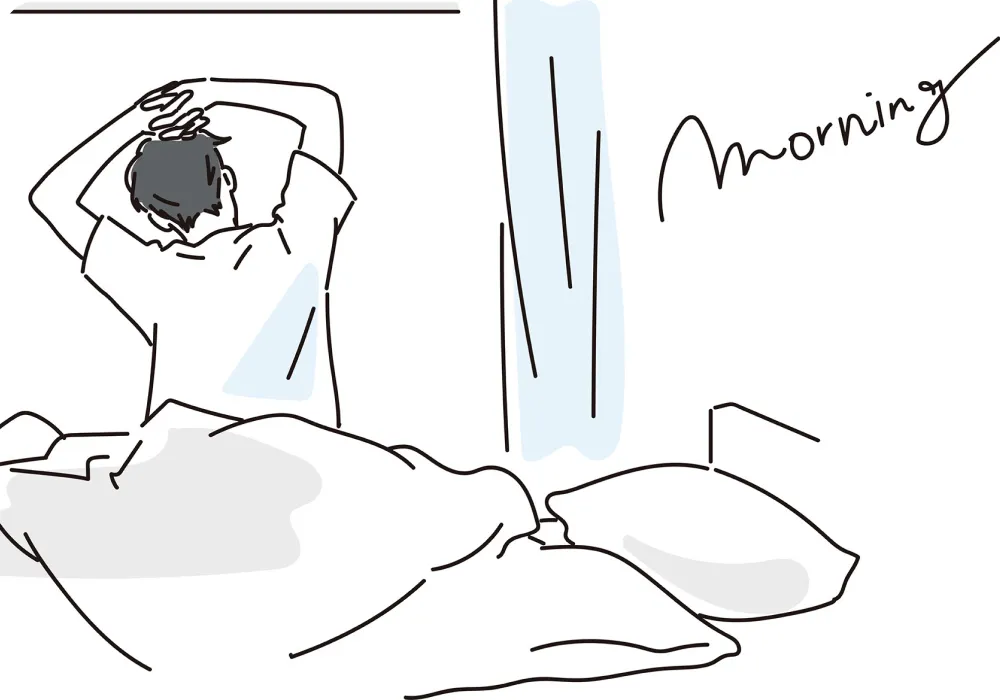ぐっすり眠れる快適な睡眠環境