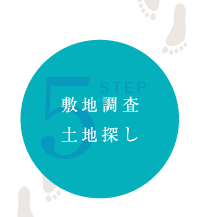 敷地調査 土地探し
