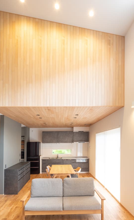 なめらかな箱型のイエ