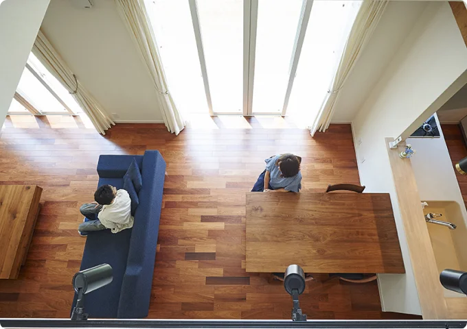 太陽光発電システムで快適な生活に！